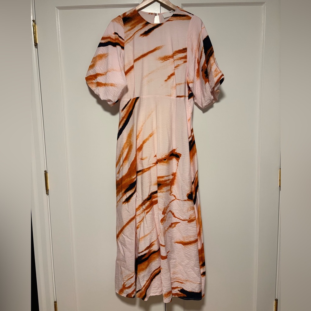 Selected cut out back dress
